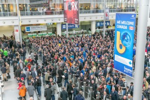 Bauma- crowds