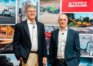 TEREX-Kieran Hegarty-President Materials Processing and John Garrison-Terex CEO-3 Low Res