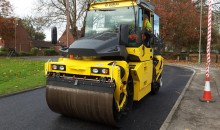 BOMAG’s hybrid asphalt compactor option