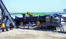 CMI’s portable asphalt plant