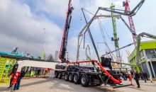 CIFA’s K67H concrete pump is the longest on six axles in the market