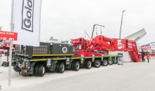 Goldhofer Addrive transporter operates as self-propelled or towed