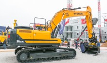 Hyundai’s latest crawler excavators at bauma 2019