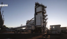 Marini’s new Master Tower asphalt plant