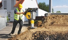 Efficient tamping unit from BOMAG