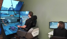 Simulator training package for construction machines