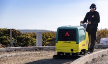 Powerful plate compactors from Ammann