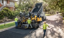 Productive paving from Volvo CE