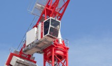 Fast luffing job crane performer